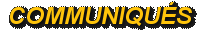 Communiqués
